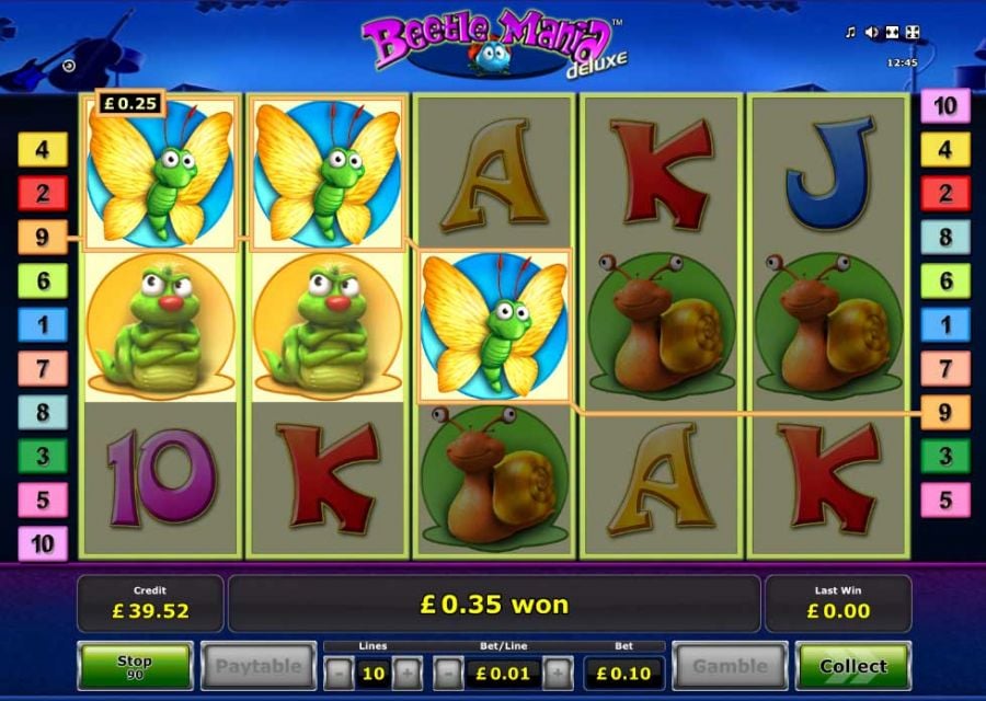 Beetle Mania Win - partycasino