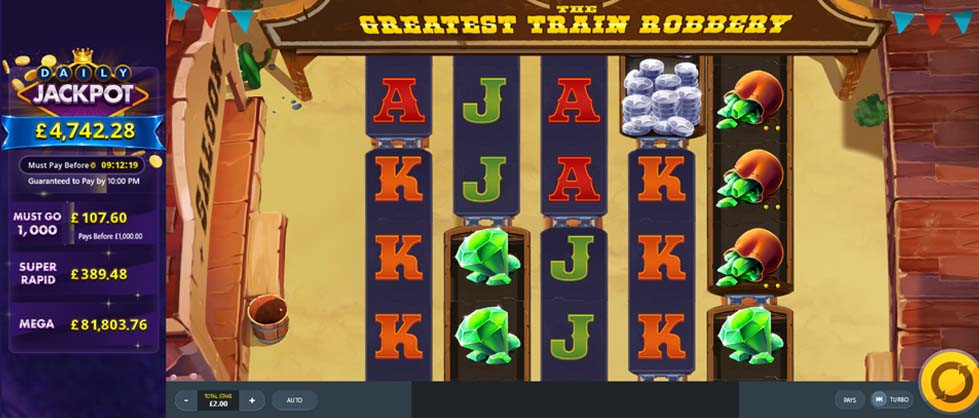The Greatest Train Robbery - partycasino