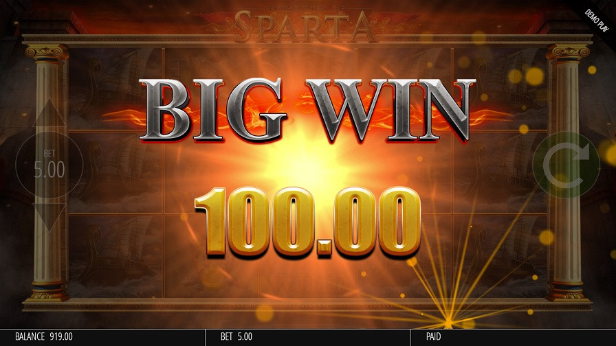 Fortunes Of Sparta Bonus Eng - partycasino
