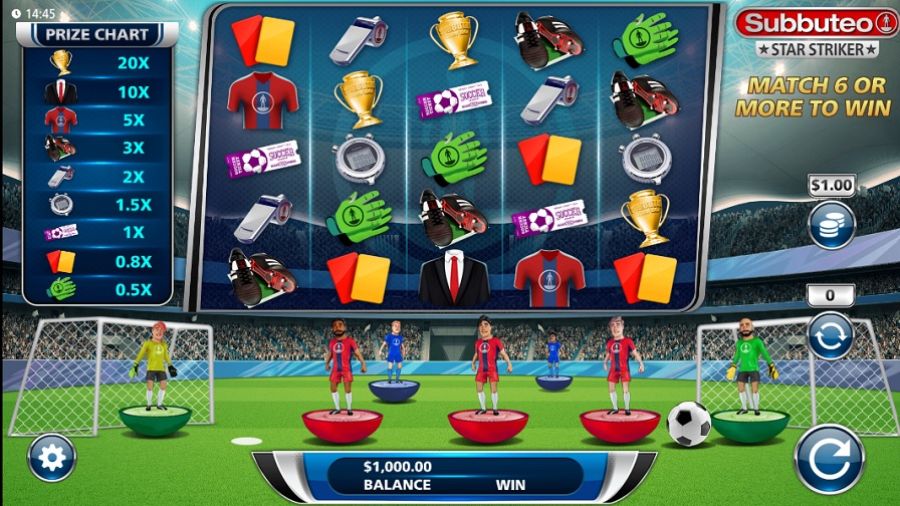 Subbuteo Star Striker Slot En - partycasino