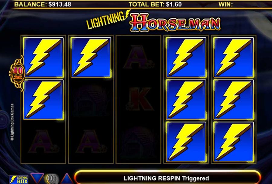 Lightning Horseman Bonus - partycasino