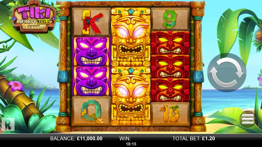 Tiki Infinity Reels Megaways Slot Eng - partycasino
