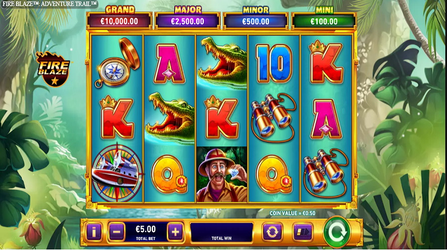 Adventure Trail Slot - partycasino
