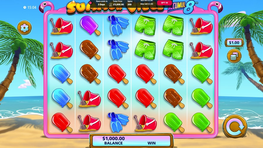 Summer Vibes Accumul8 Slot Eng - partycasino