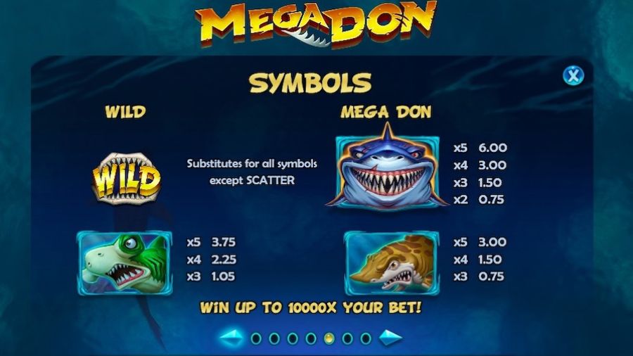 Mega Don Feature Symbols - partycasino