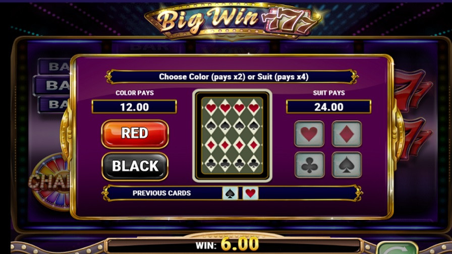 Big Win 777 Bonus Game Amended - partycasino