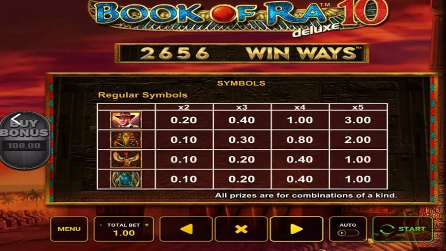 Book Of Ra Deluxe 10 Win Ways Feature Symbols En - partycasino