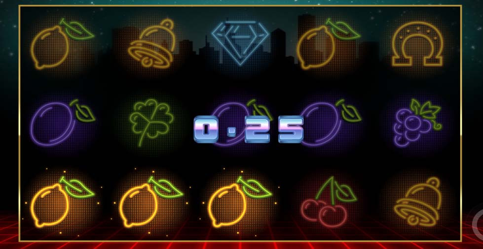 Neon Fruit Win - partycasino