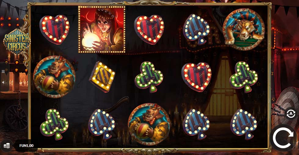 Sinister Circus - partycasino