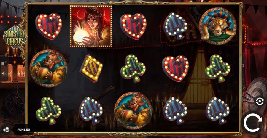 Sinister Circus - partycasino