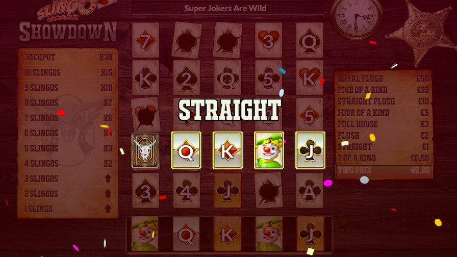 Slingo Showdown Bonus - partycasino