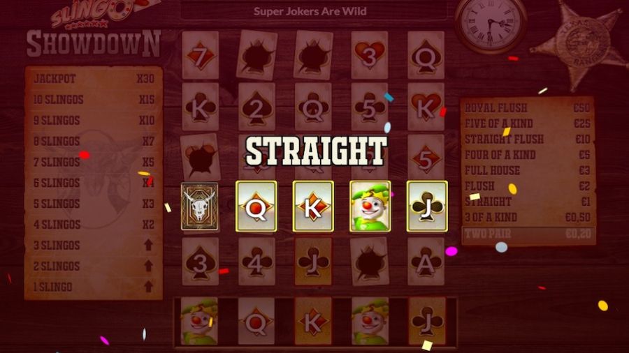 Slingo Showdown Bonus - partycasino