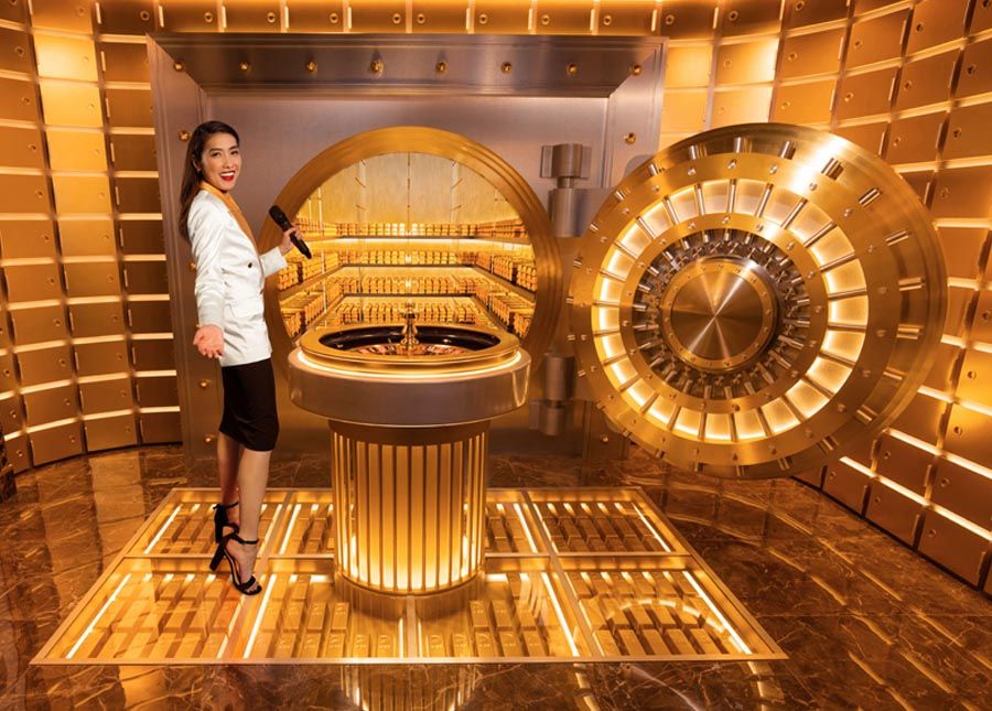 Play Gold Bar Roulette Game - partycasino