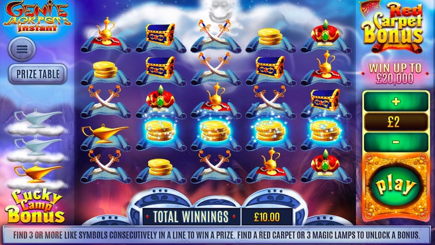 Genie Jackpot Instant 2 - partycasino
