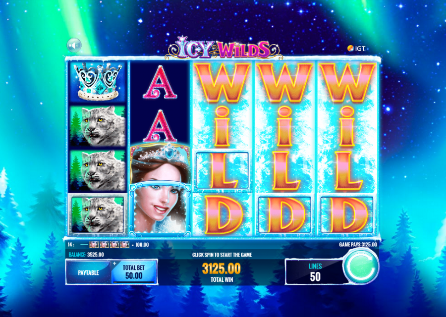 Icy Wilds Big Win - partycasino