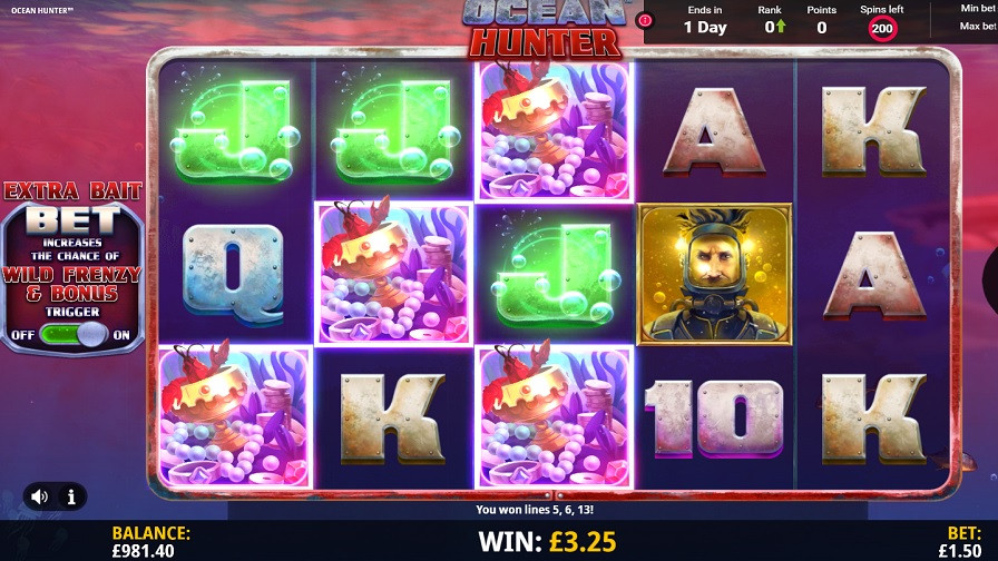 Ocean Hunter Bonus En - partycasino