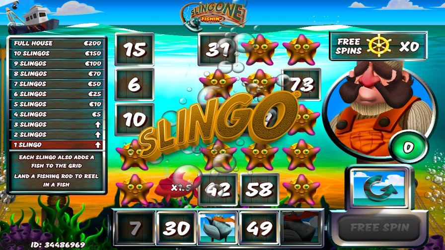 Slingone Fishin Bonus - partycasino