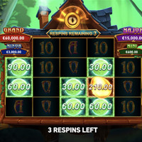 Fire Blaze Green Wizard Bonus - partycasino