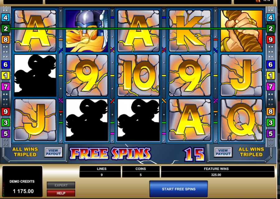 Thunderstruck Bonus - partycasino