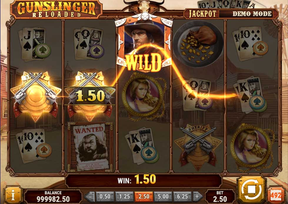 Gun Slinger Win - partycasino