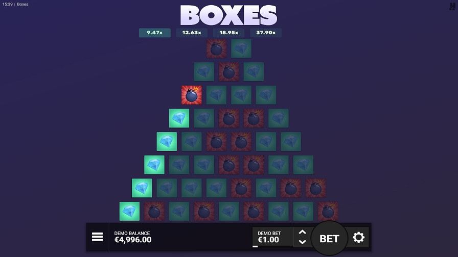 Boxes Dare2win Loss Image Eng - partycasino