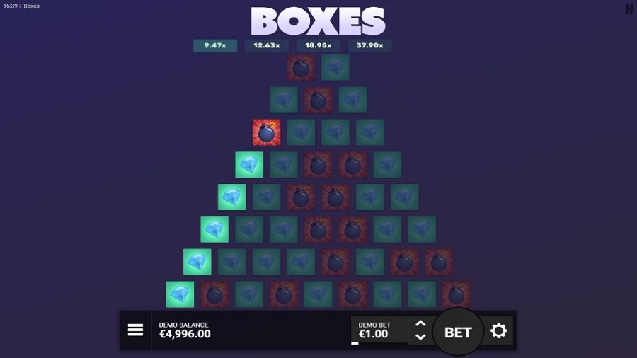 Boxes Dare2win Loss Image Eng - partycasino