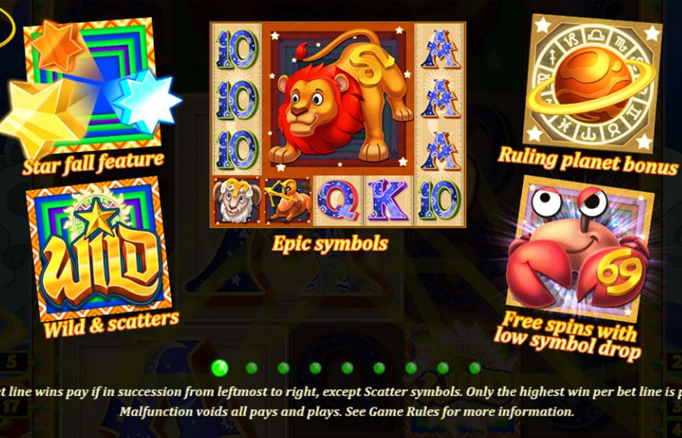 Destiny Stars Featured Symbols - partycasino