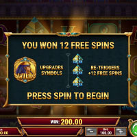Eye Of Atum Bonus - partycasino