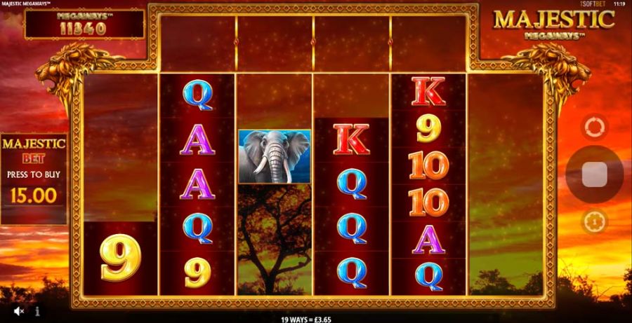 Majestic Megaways Win - partycasino