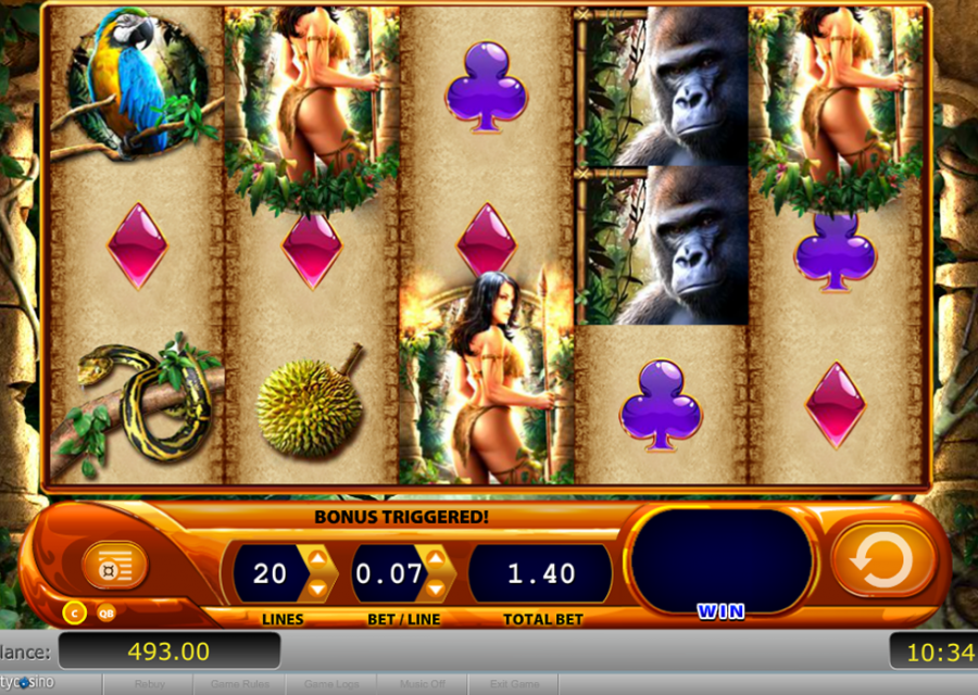 Amazon Queen Scatter - partycasino