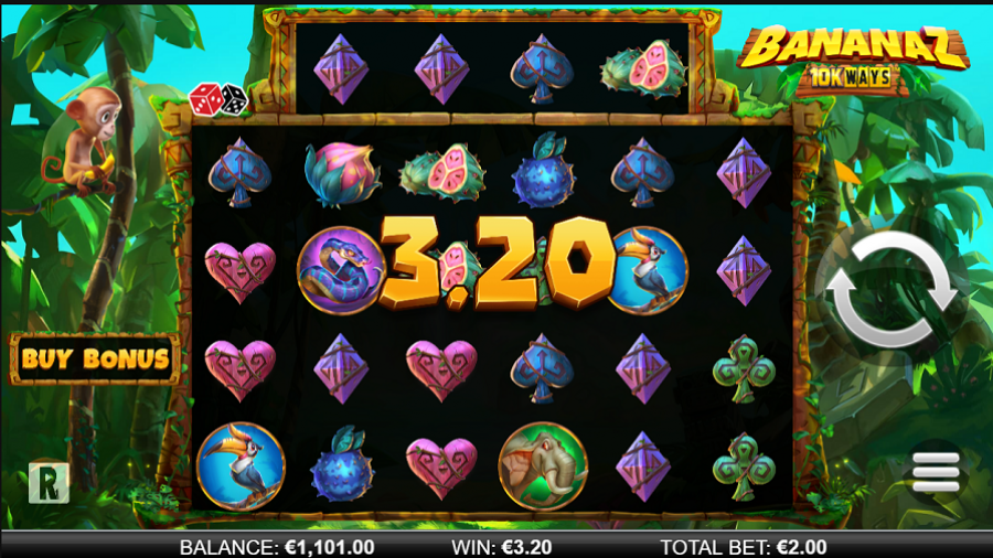 Bananaz 10k Ways Bonus - partycasino