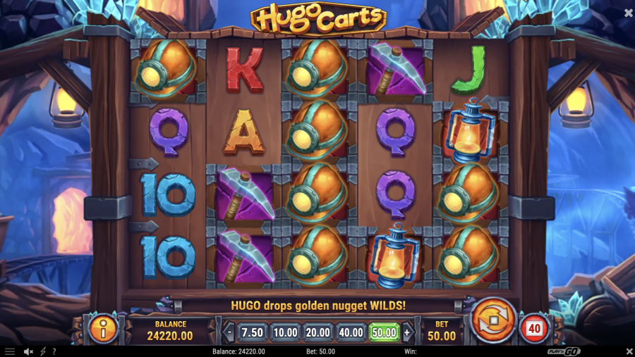 Hugo Carts Slot Lobby - partycasino