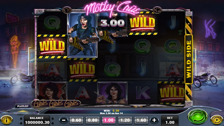 Motley Crue Bonus Eng - partycasino