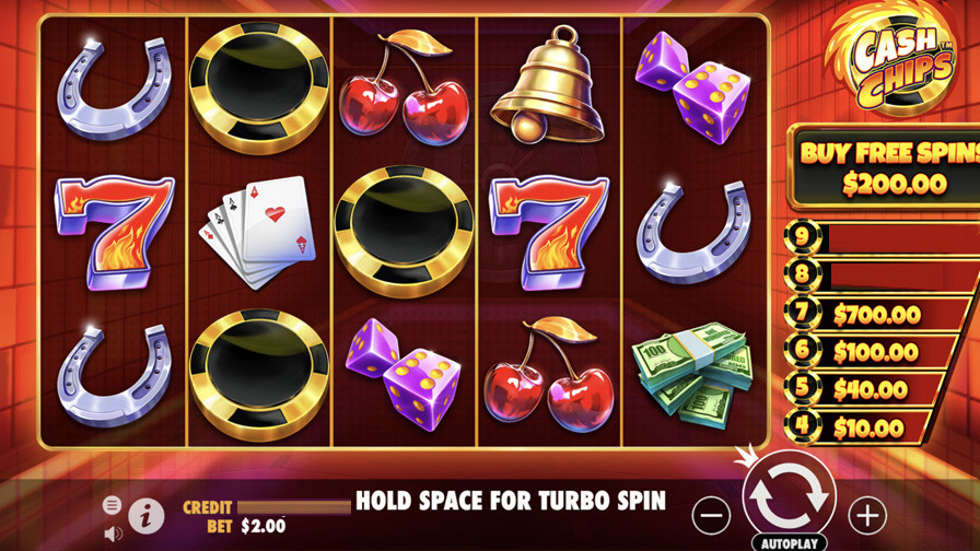 Cash Chips Slot - partycasino