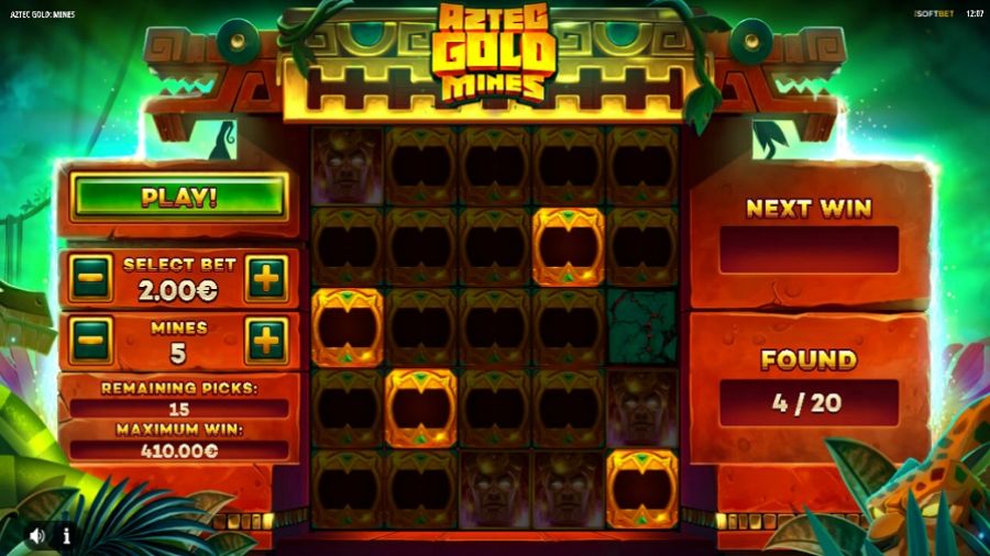 Aztec Gold Mines Loss Image En - partycasino