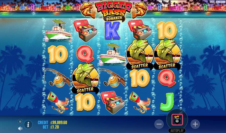 Bigger Bass Bonanza Bonus - partycasino