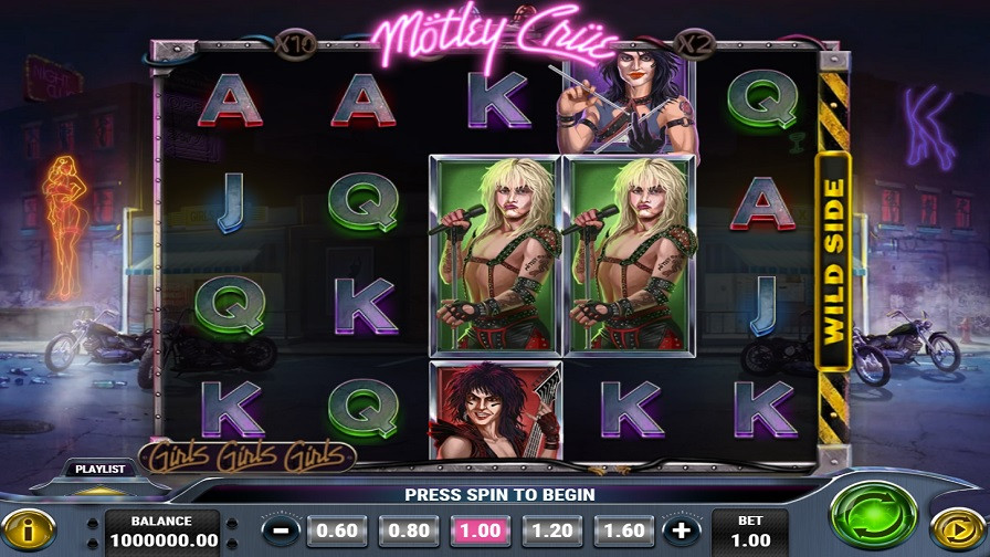 Motley Crue Slot Eng - partycasino