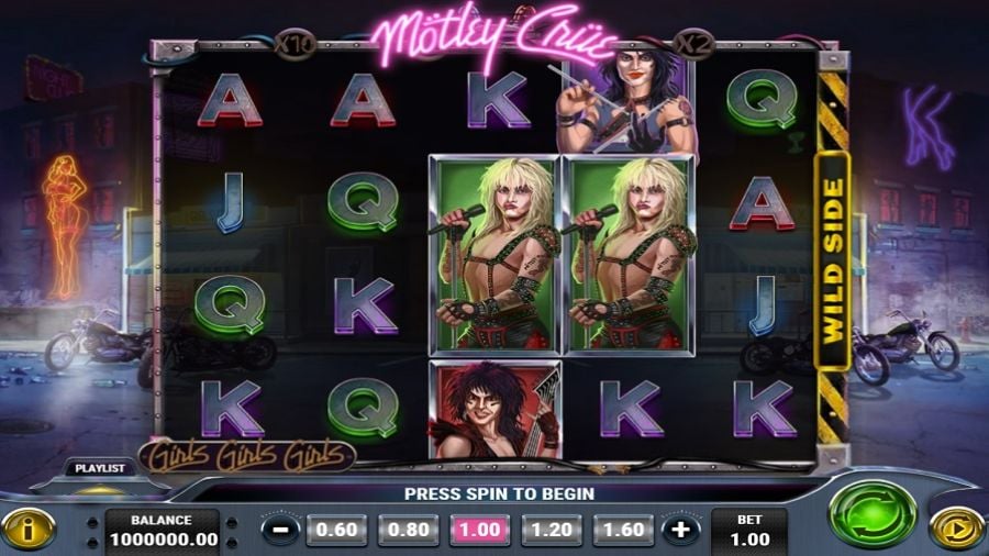 Motley Crue Slot Eng - partycasino