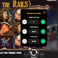 Down The Rails Bet - partycasino