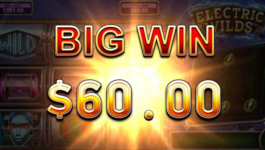 Electric Wilds Big Win - partycasino