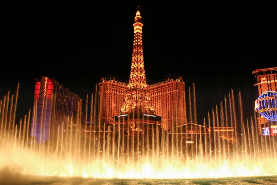 Bellagio Fountains - partycasino