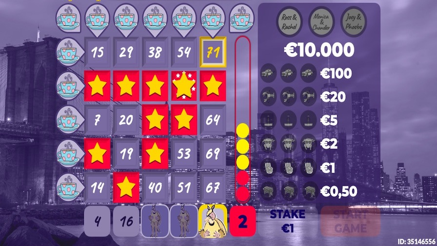 Slingo Friends Bonus 2 - partycasino