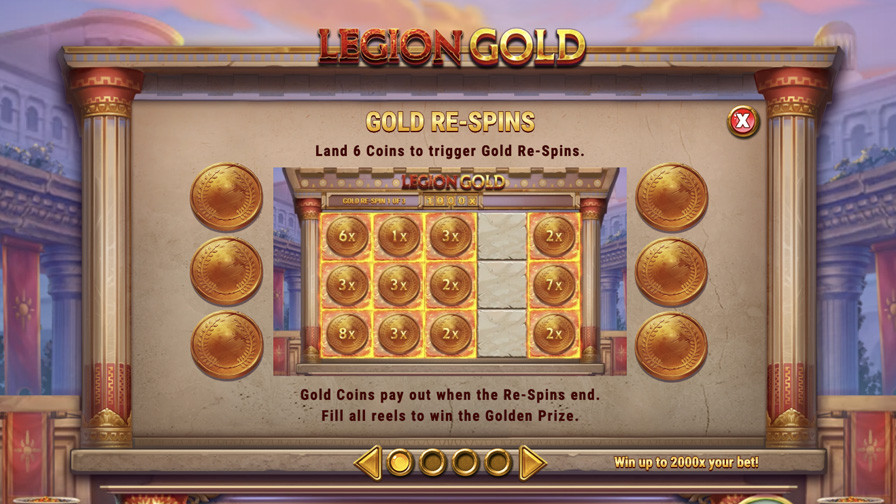 Legion Gold Symbols Eng - partycasino