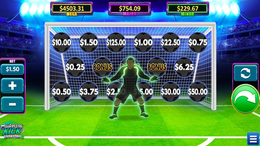 Winning Kick Luckytap Slot En - partycasino