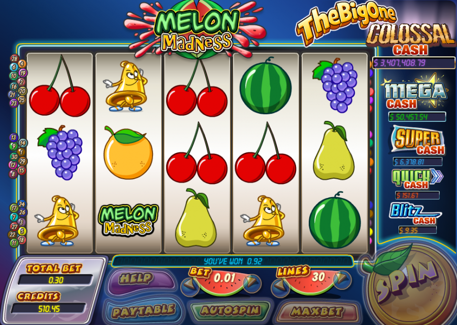 Melon Madness Scatter - partycasino