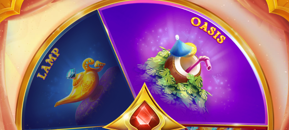 Crazy Genie Bonus Wheel - partycasino