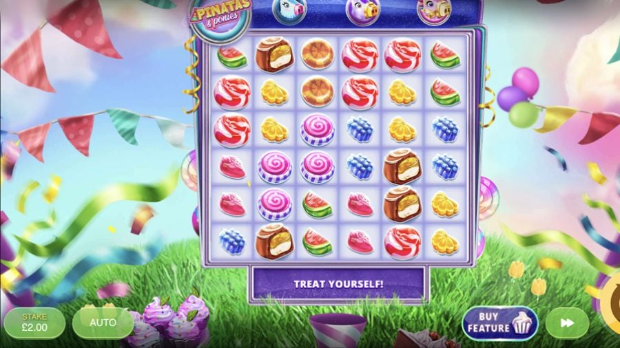 Pinatas And Ponies Slot - partycasino