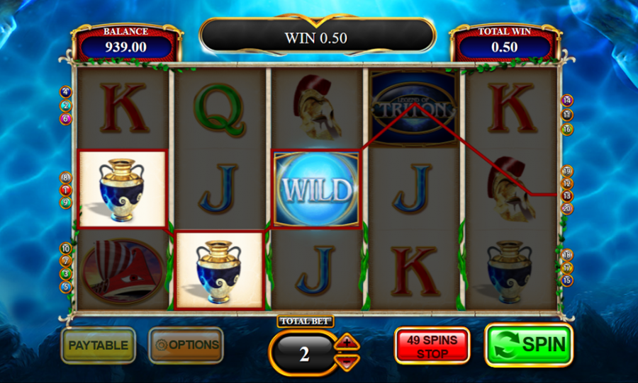 Legend Of Triton Win - partycasino