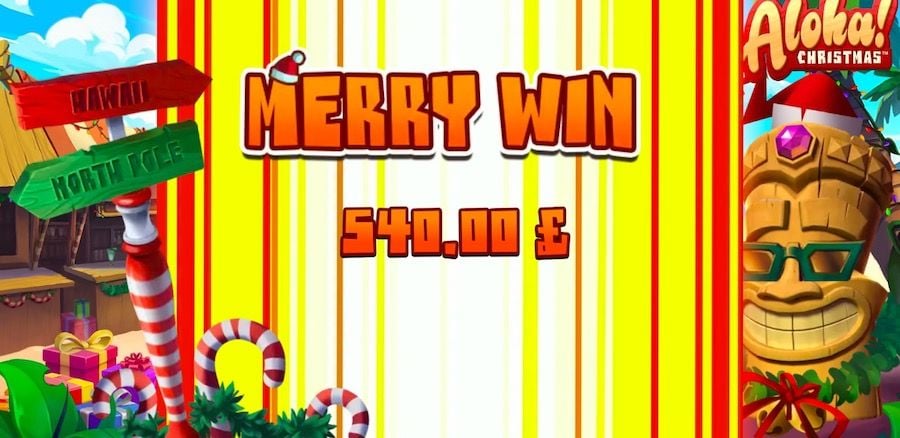 Aloha Christmas Bonus Game - partycasino