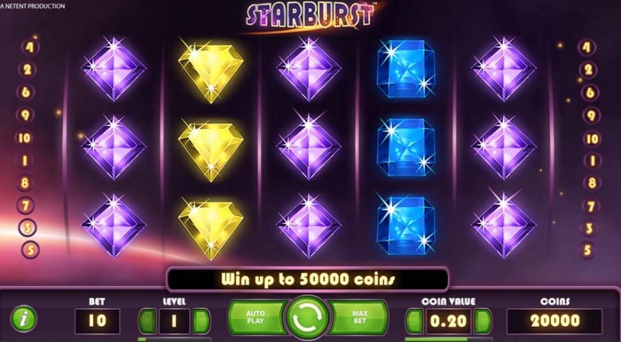 Starburst 1 - partycasino